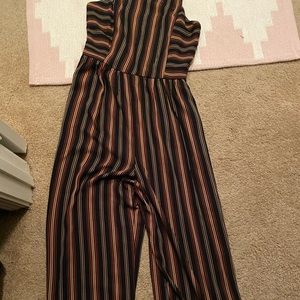Long wide leg jumpsuit